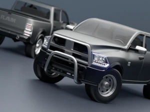 닷지 램 1500 3D 모델