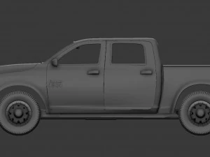 dodge ram 1500 3D Model