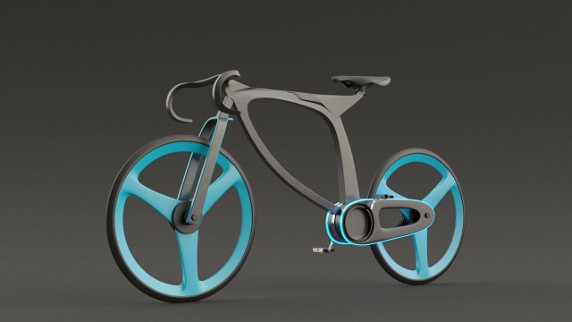 bike 3D 模型 .c4d .max .obj .3ds .fbx .stl .blend