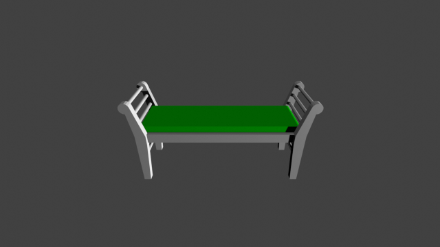 bench 3Dモデル .c4d .max .obj .3ds .fbx .stl .blend 