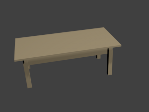 table 3D-Modell