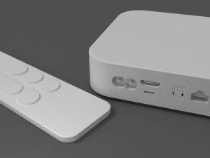 apple tv - digital media player 3D Model