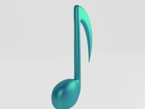 music note Modelo 3D