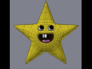 smiling star 3D Модель