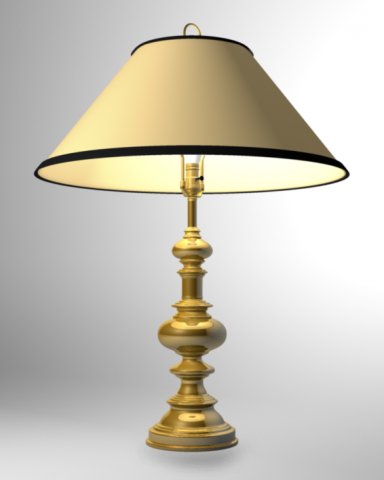 table lamp 3D Модель .c4d .max .obj .3ds .fbx .stl .blend 
