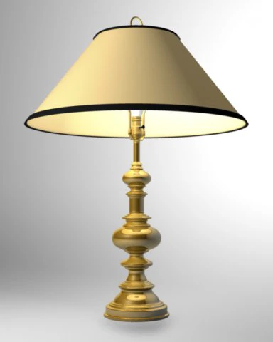 настільна лампа 3D Модель .c4d .max .obj .3ds .fbx .stl .blend 