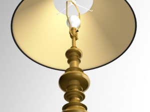 table lamp 3D Модель