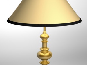 table lamp 3D Модель