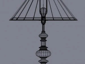 настільна лампа 3D Модель