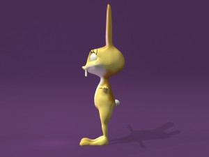 cartoon bunny 3D Model