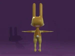 cartoon bunny 3D Model