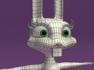 cartoon bunny 3D Model