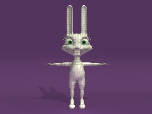 cartoon bunny 3D Model