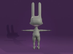 cartoon bunny 3D Model