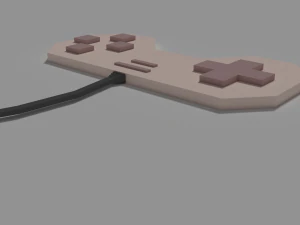 lowpoly controller 3D Model