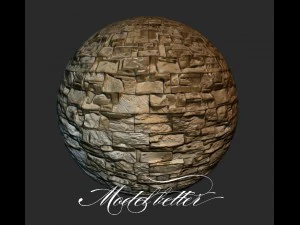 modern stone brick wall CG Textures