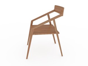 modern minimalist chair 3D Model