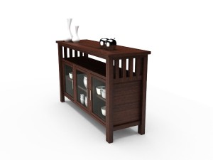 rodes 3 door table 3Dモデル