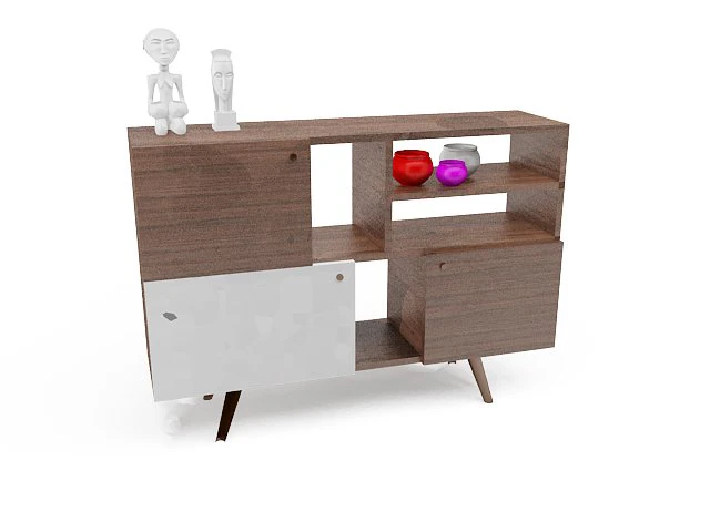 minimalist table 3D Model .c4d .max .obj .3ds .fbx .stl .blend 