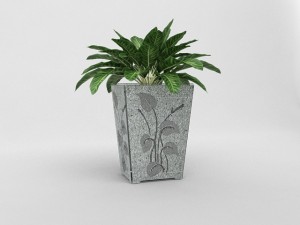 stone pot 3D Model