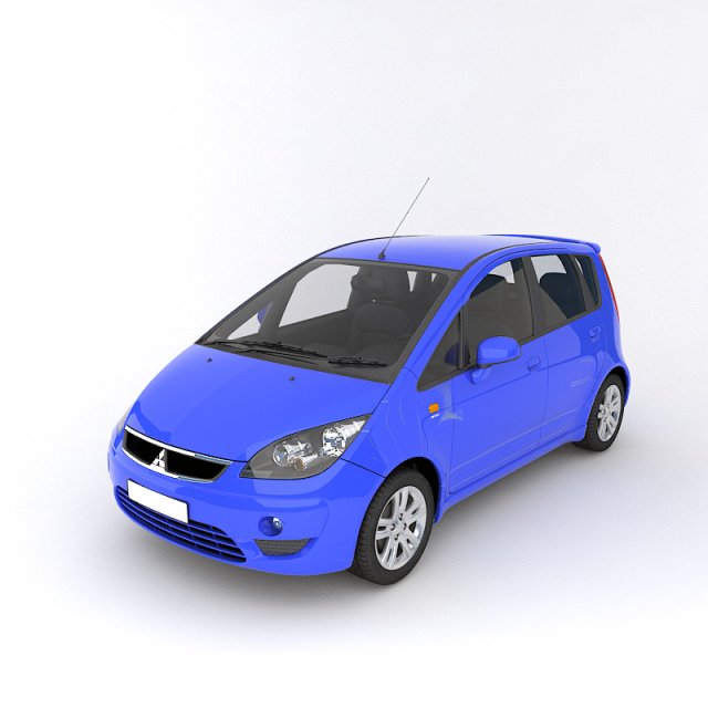 mitsubishi colt Modelo 3D .c4d .max .obj .3ds .fbx .stl .blend 
