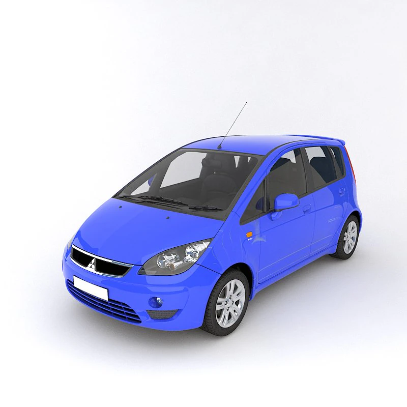 mitsubishi colt 3D Model .c4d .max .obj .3ds .fbx .stl .blend 