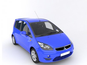 mitsubishi colt Modelo 3D
