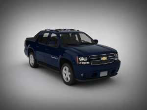 시보레 실버라도 3D 모델