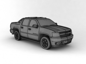 chevrolet silverado Modello 3D