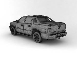 chevrolet silverado Modello 3D