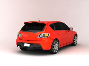 mazda polo 3D Model