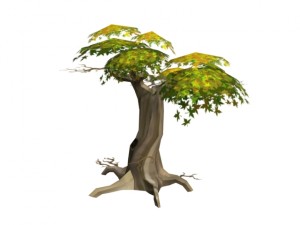 tree low poly 3D-Modell