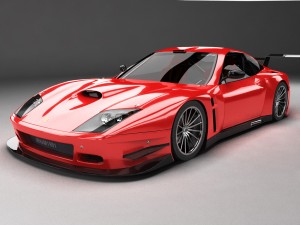 ferrari 575 Model 3D