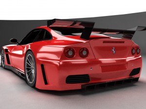 ferrari 575 Modelo 3D