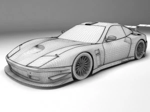 ferrari 575 3D Model