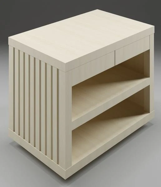 100 high quality nakas side bed 3D Model .c4d .max .obj .3ds .fbx .stl .blend 