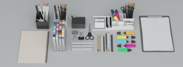 office tool 3D Model .c4d .max .obj .3ds .fbx .stl .blend