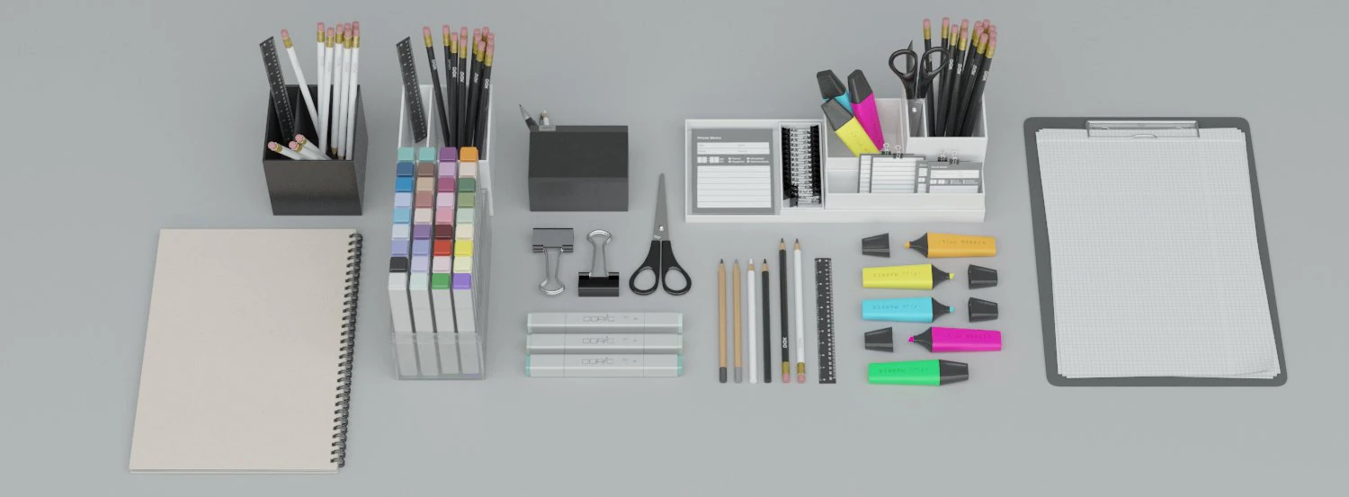 office tool 3D Model .c4d .max .obj .3ds .fbx .stl .blend 