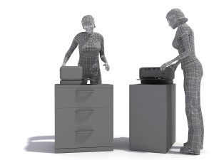 50 people pose high quality 3Dモデル