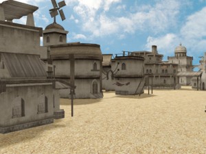 arabic city low poly 3D 模型