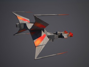 spaceship 3D Модель