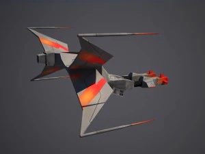 spaceship 3D Model
