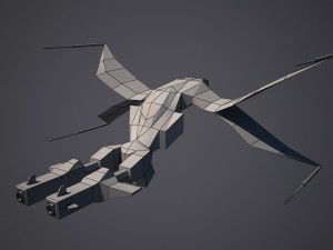 spaceship 3D Модель
