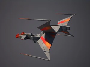 spaceship 3D Model