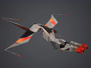 spaceship 3D Model
