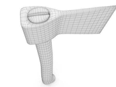Old Axe 3D Model