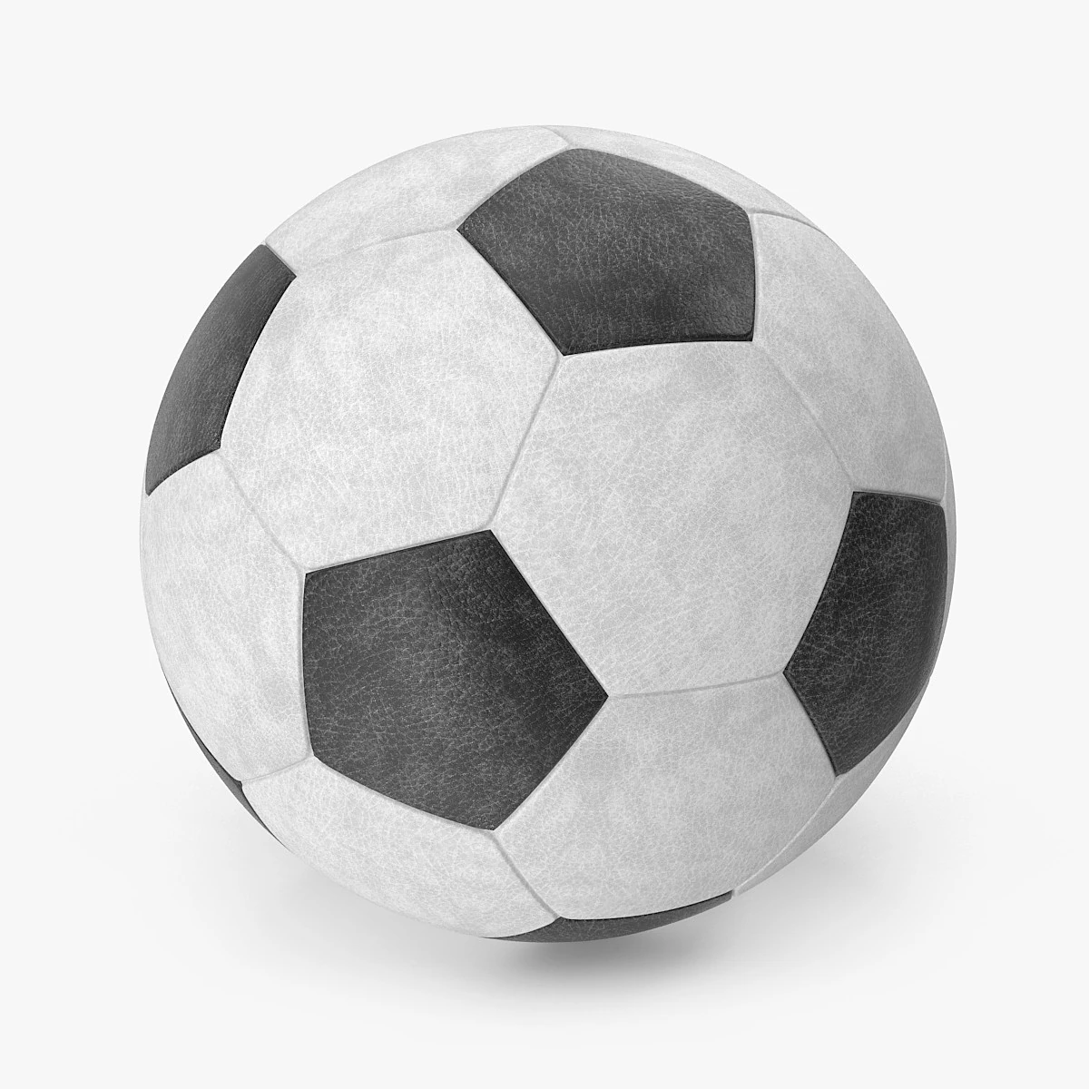 Soccer Ball 3D Model .c4d .max .obj .3ds .fbx .stl .blend 