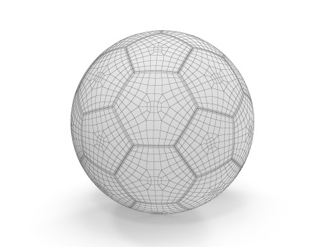 Pallone da calcio Modello 3D