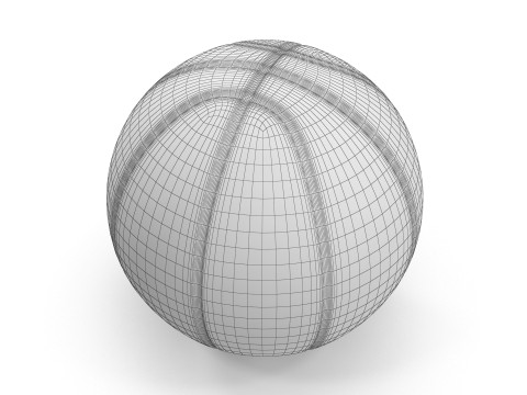 篮球 3D 模型