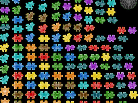 Sphere Puzzle 3D Model